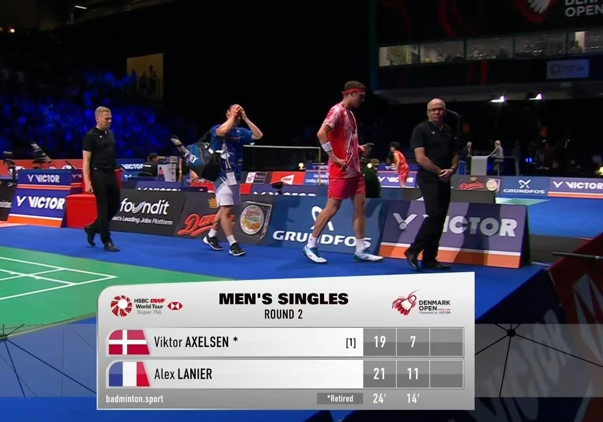 丹麦队鏖战印度队，安赛龙统治全场