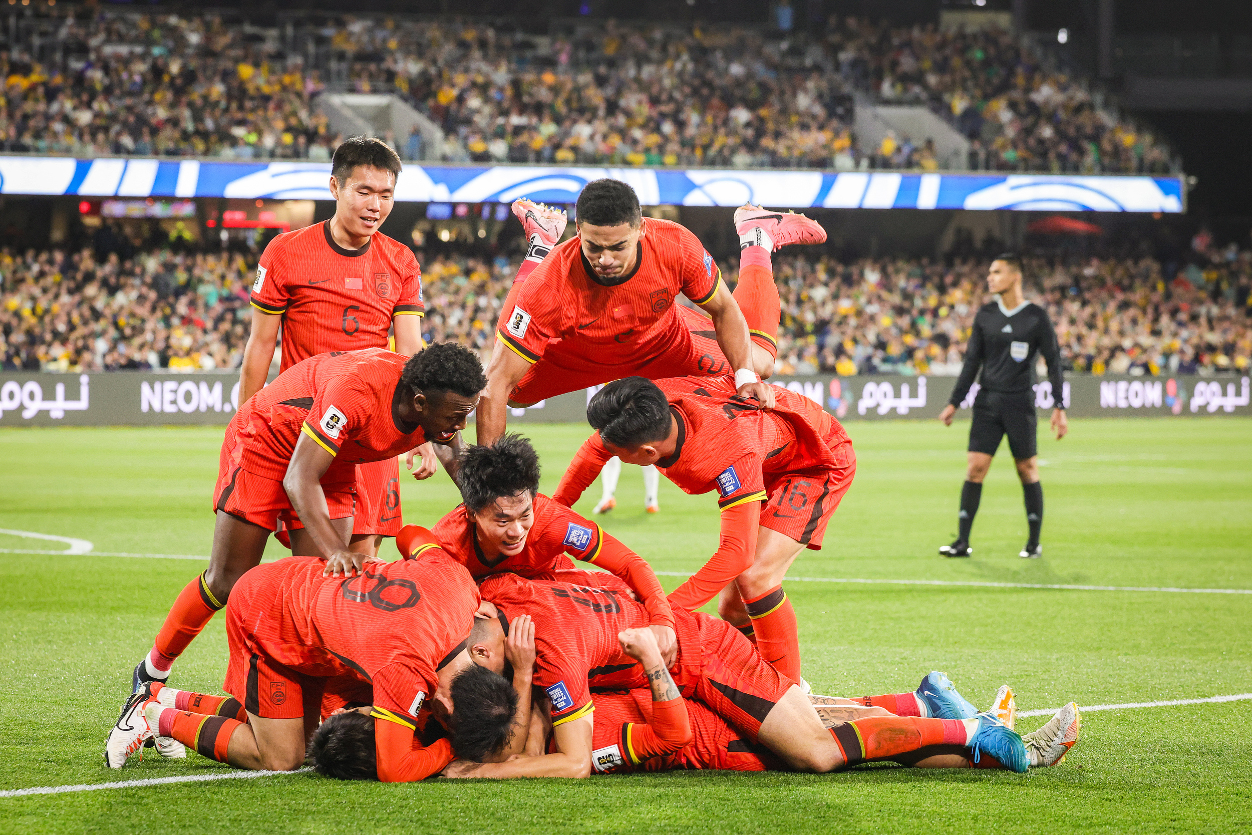 中国队绝杀丹麦队，马琳点燃赛场