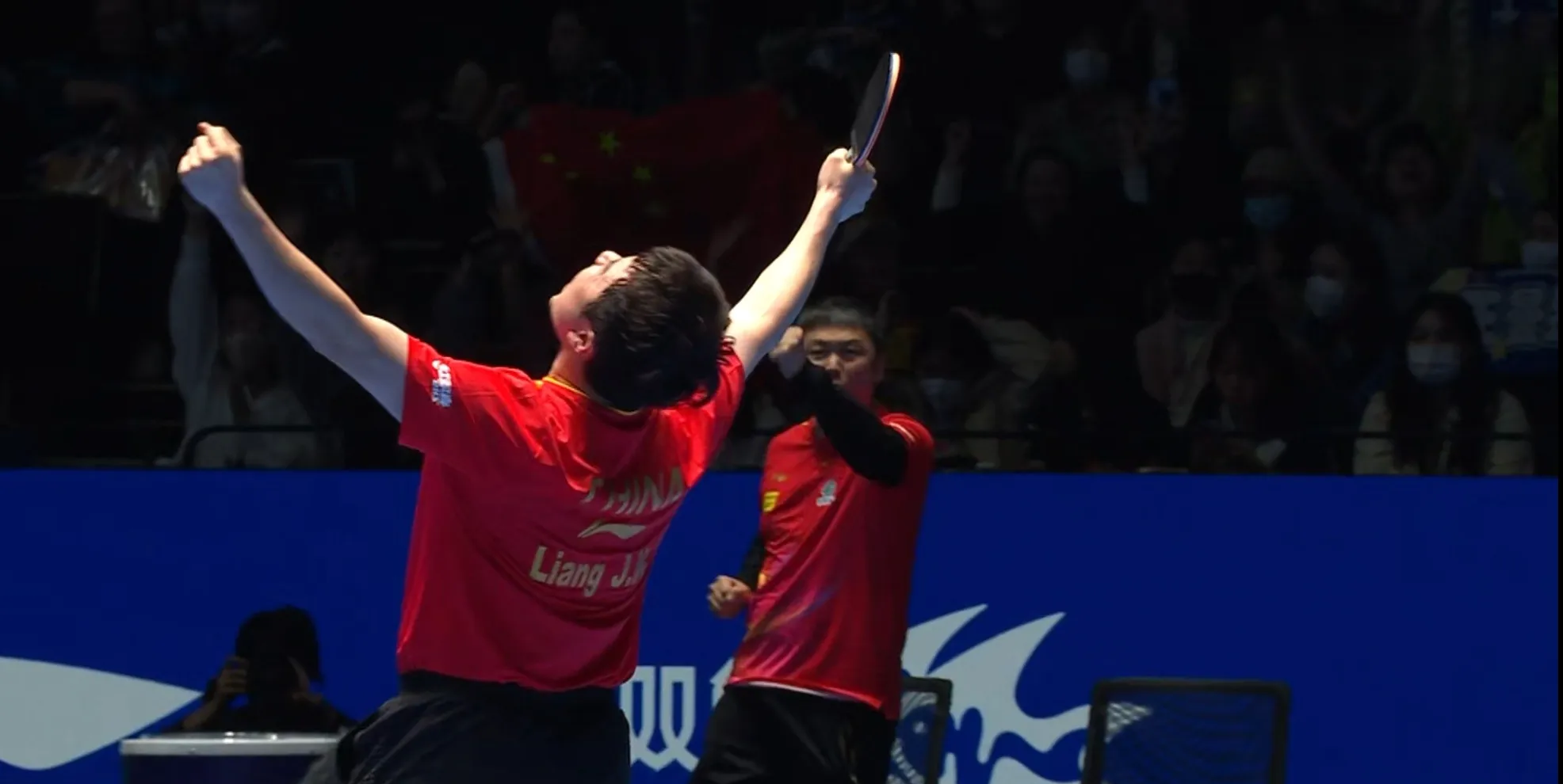 英国乒乓球队力克中国乒乓球队，波尔关键制胜